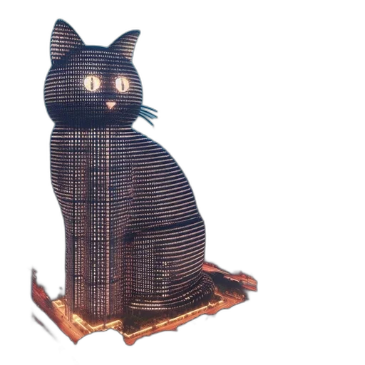 robot, furniture, animal, 3d render transparent PNG cut-out