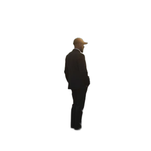 staff, jacket, robot, face transparent PNG cut-out