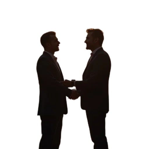 staff, two, men, church transparent PNG cut-out