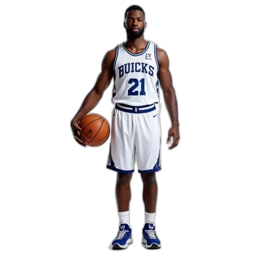 basketball, player, white, blue transparent PNG cut-out