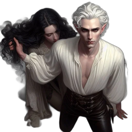 jacket, fantasy art, concept art, comic book art transparent PNG cut-out