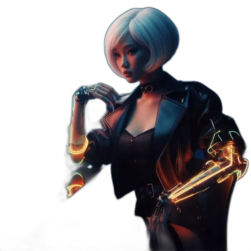 robot, staff, weapon, sword transparent PNG cut-out