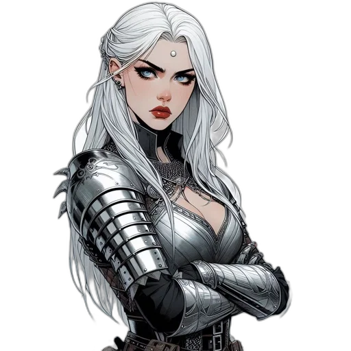 fantasy art, comic book art, concept art, pixel art transparent PNG cut-out