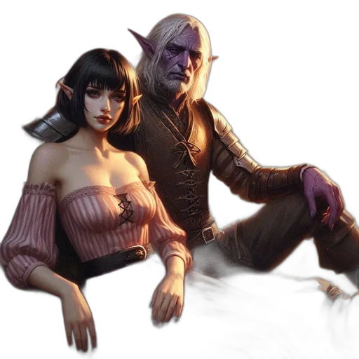 fantasy art, concept art, pixel art, photorealistic transparent PNG cut-out