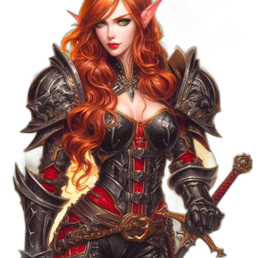 fantasy art, concept art, pixel art, comic book art transparent PNG cut-out