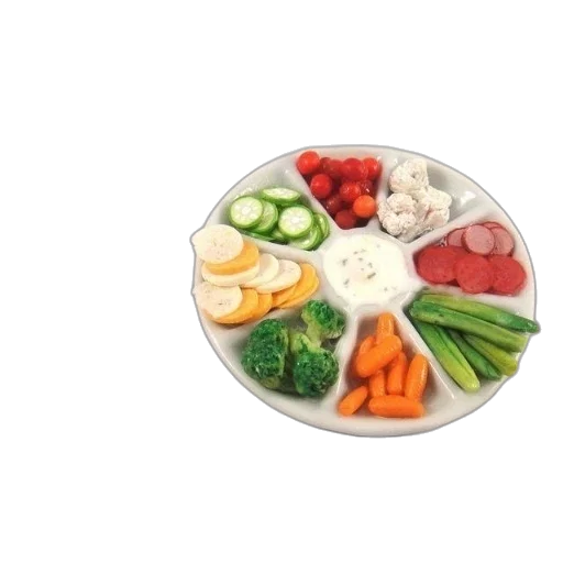 food, 3d render, photorealistic, dollhouse transparent PNG cut-out