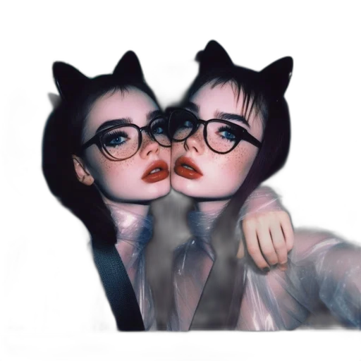 mask, face, cartoon, photorealistic transparent PNG cut-out