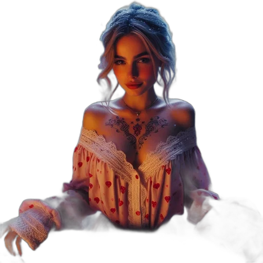 dress, concept art, fantasy art, pixel art transparent PNG cut-out