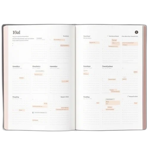 year, planner, calendar, blank transparent PNG cut-out