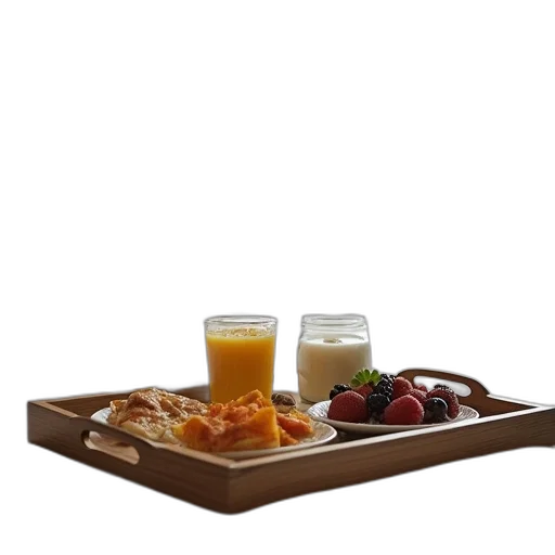 food, hotel, room, bed transparent PNG cut-out
