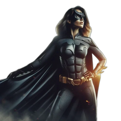 comic book art, concept art, photorealistic, 3d render transparent PNG cut-out