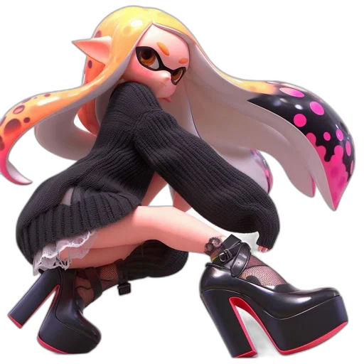 dress, shoes, weapon, jacket transparent PNG cut-out