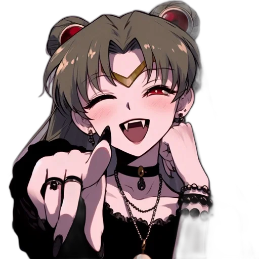anime, pixel art, cartoon, cyberpunk transparent PNG cut-out