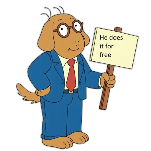 staff, jacket, animal, robot transparent PNG cut-out