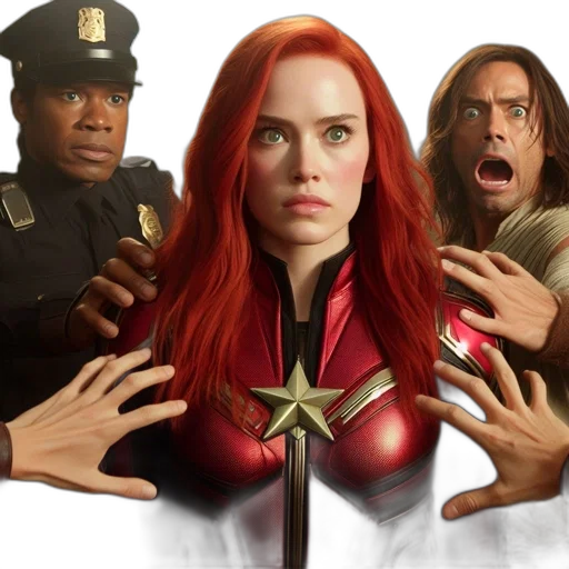 comic book art, concept art, fire, three transparent PNG cut-out