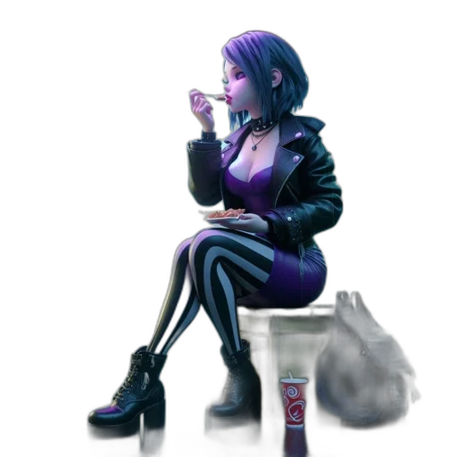 jacket, bottle, robot, weapon transparent PNG cut-out