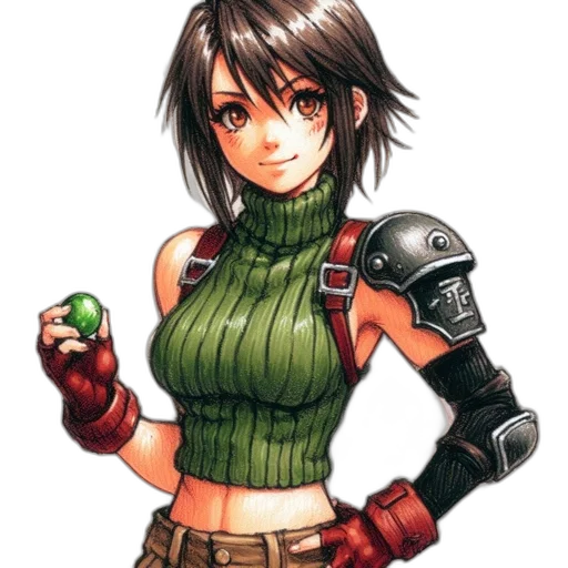 weapon, jacket, staff, concept art transparent PNG cut-out