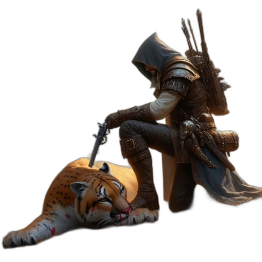 staff, sword, animal, weapon transparent PNG cut-out