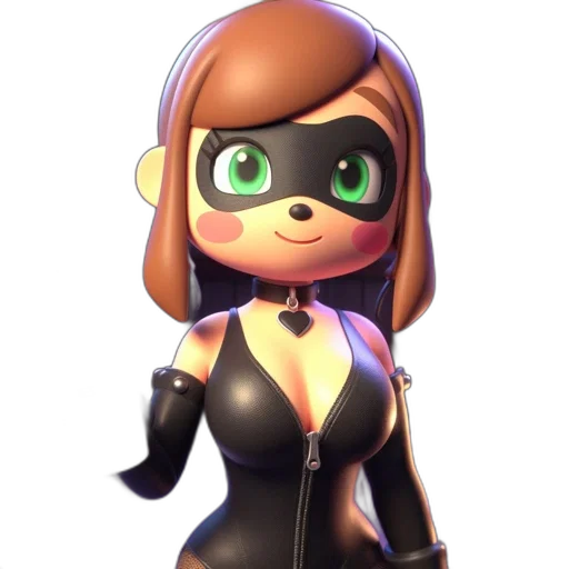 mask, staff, robot, animal transparent PNG cut-out