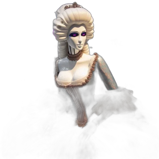 mask, face, staff, creature transparent PNG cut-out