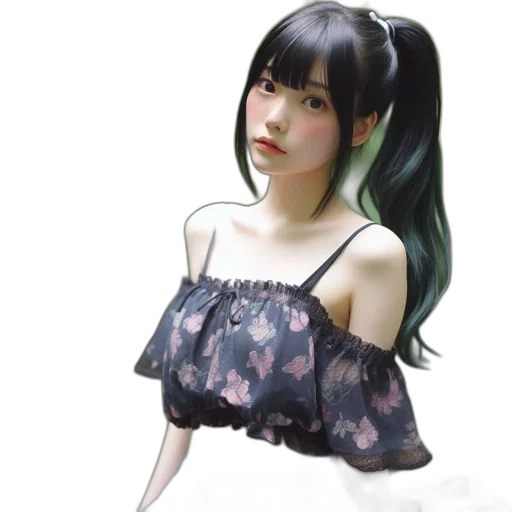 dress, mask, photorealistic, 3d render transparent PNG cut-out