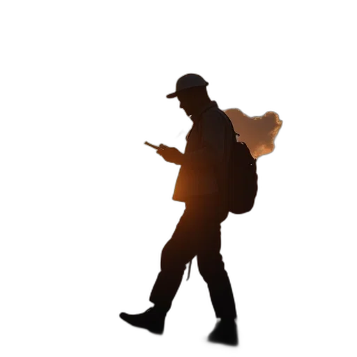 staff, hat, jacket, concept art transparent PNG cut-out