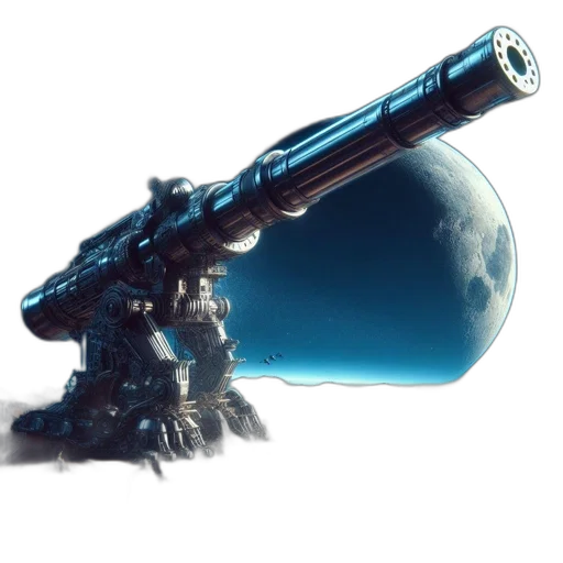 weapon, robot, sword, staff transparent PNG cut-out