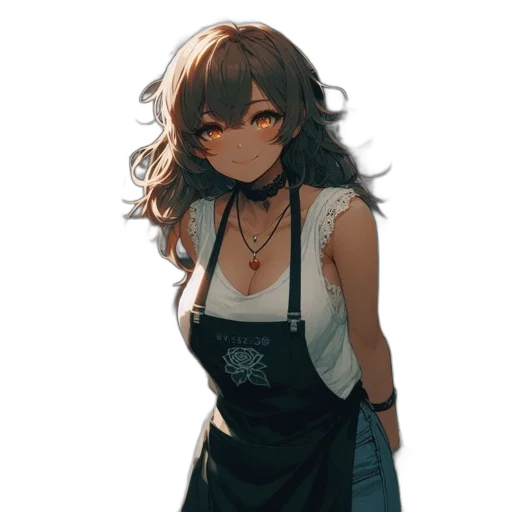 dress, staff, face, mask transparent PNG cut-out