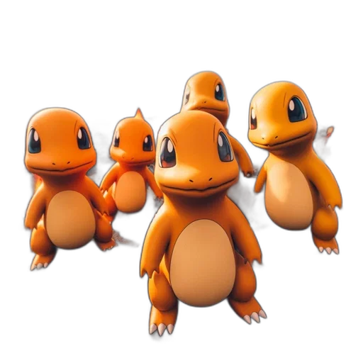animal, creature, dragon, 3d render transparent PNG cut-out