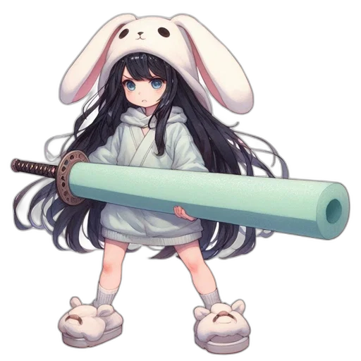 weapon, sword, staff, umbrella transparent PNG cut-out