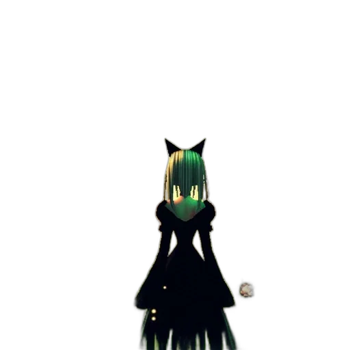 dress, staff, creature, mask transparent PNG cut-out