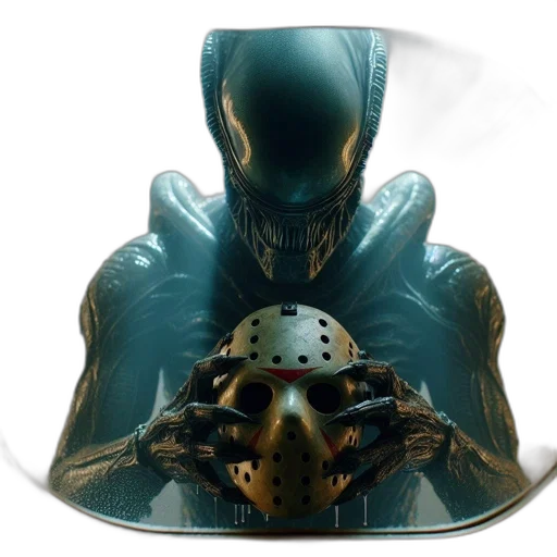 mask, hat, robot, concept art transparent PNG cut-out