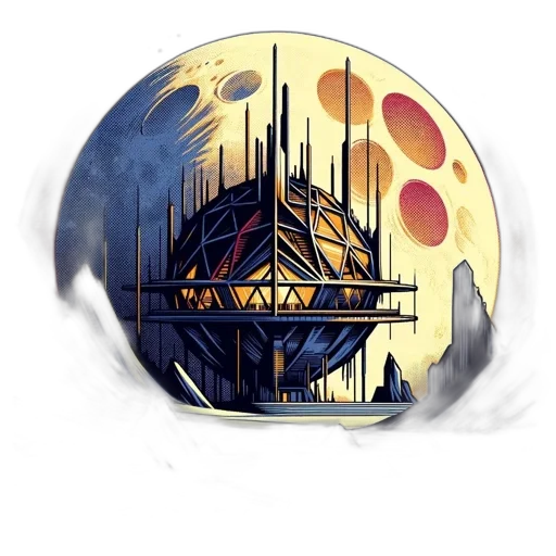 concept art, fantasy art, pixel art, comic book art transparent PNG cut-out