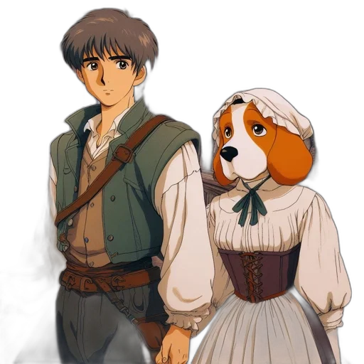 staff, anime, concept art, pixel art transparent PNG cut-out