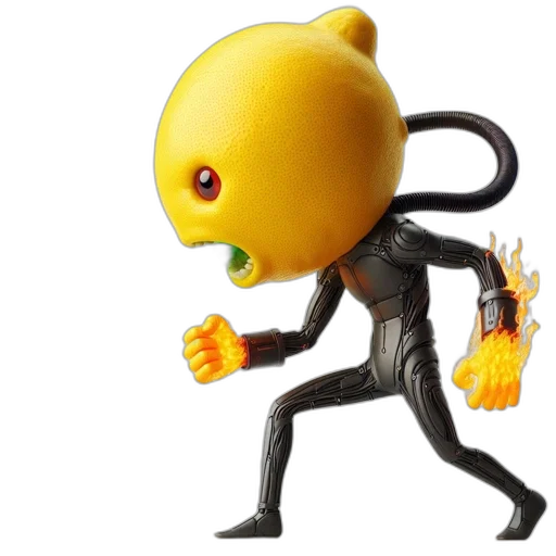 creature, staff, mask, robot transparent PNG cut-out