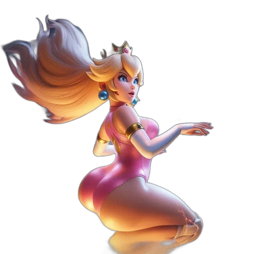 crown, dress, concept art, 3d render transparent PNG cut-out