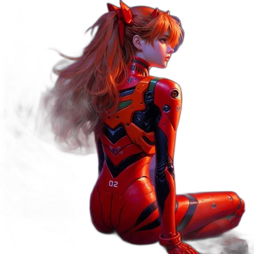 robot, dress, concept art, comic book art transparent PNG cut-out