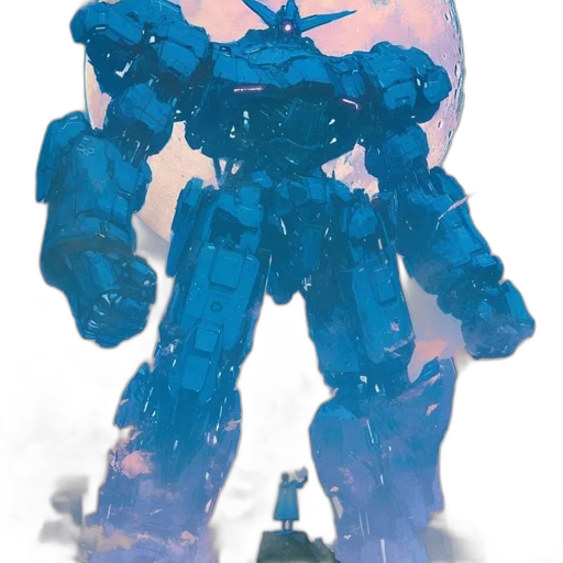 robot, weapon, creature, staff transparent PNG cut-out