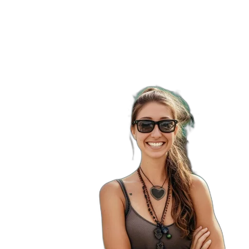 staff, jewelry, face, hat transparent PNG cut-out