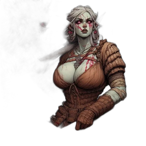 staff, dress, concept art, fantasy art transparent PNG cut-out