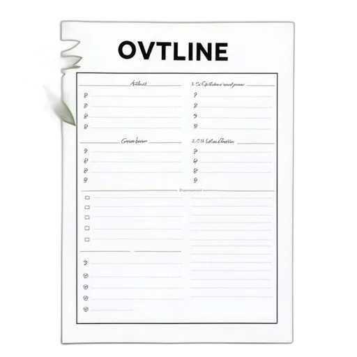 outline, sheet, survey, shows transparent PNG cut-out