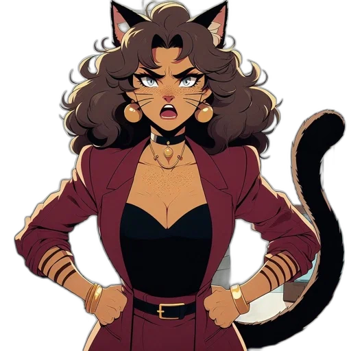staff, jacket, cartoon, pixel art transparent PNG cut-out