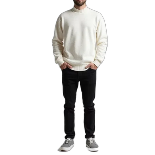 jacket, staff, face, shoes transparent PNG cut-out