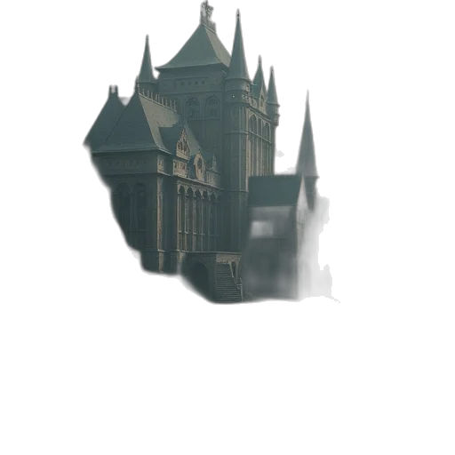 crown, building, mask, staff transparent PNG cut-out
