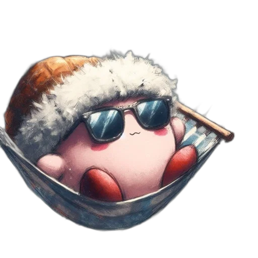 hat, food, concept art, vaporwave transparent PNG cut-out