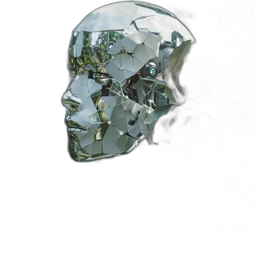 mask, face, robot, crown transparent PNG cut-out