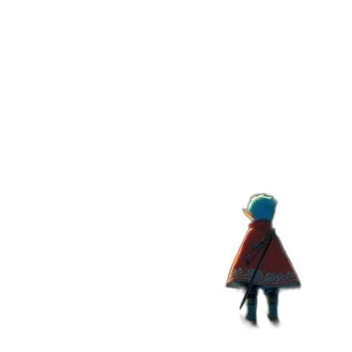 robot, creature, hat, dress transparent PNG cut-out