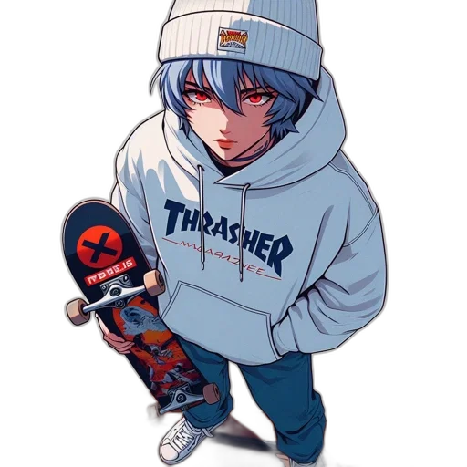 jacket, weapon, hat, creature transparent PNG cut-out