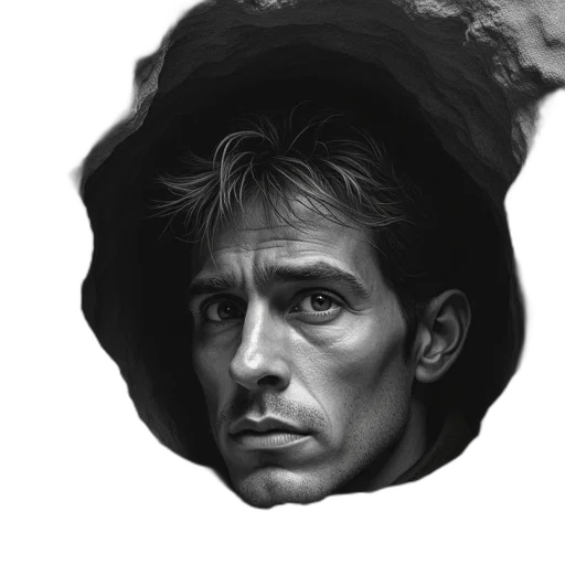 face, hat, crown, hair transparent PNG cut-out