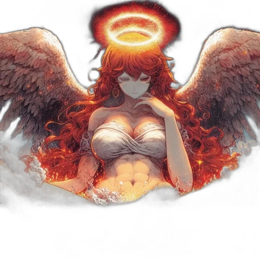 fantasy art, comic book art, concept art, anime transparent PNG cut-out